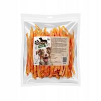 Šunų skanėstai MR. PRETZEL, minkštos vištienos juostelės, 500 g