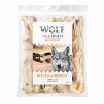 Šunų skanėstas WOLF OF WILDERNESS, triušio ausys, 200 g