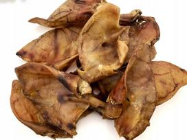 Natūralios kiaulės ausys kramtalai, 10 vnt., 500 g