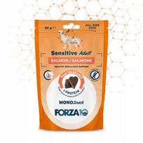 Skanėstai jautriems šunims Forza10 MonoSnack su ėriena, 80 g