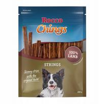 Džiovintos avienos lazdelės šunims Rocco Chings Strings, 200 g