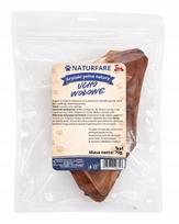 Džiovinta jautiena ausis NATURFARE, 70 g, natūralus kramtukas šunims
