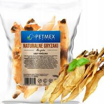 Džiovintos triušio ausys šunims PETMEX, 100 g
