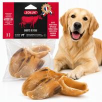 Natūralus skanėstas šunims Zolux veršienos kanopos, 3 vnt., 90 g
