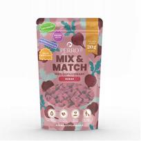 Šunų užkandžiai Perro MIX & MATCH, liofilizuoti, su burokėliais, 20 g