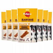 Vištienos filė skanėstai šunims PEDIGREE RANCHOS, 70 g, 7 vnt.