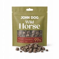 Šunų skanėstai JOHN DOG Wild Pocket su arkliena, 80 g
