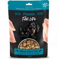 Šunų ir kačių skanėstai Fitmin Fish, 30 g, liofilizuota žuvis