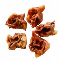 Džiovintos kiaulių ausys, apie 1 kg (40–50 vnt.)