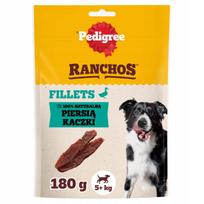 Šunų skanėstai PEDIGREE Ranchos Fillets su antienos filė, 180 g