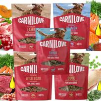 Šunų skanėstų rinkinys CARNILOVE 5 x 200 g