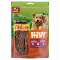 Šunų skanėstai FRISKIES BEGGIN' STRIPS, 120 g