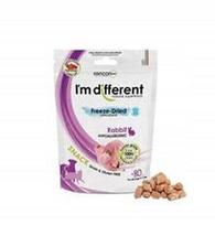 Šaltyje džiovintos triušienos skanėstas I´M DIFFERENT, 40 g