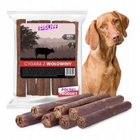 Šunų skanėstai psUff Beef Cigar, 7 vnt., 98% mėsa, natūralūs kabanosai