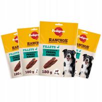 Šunų skanėstai PEDIGREE Ranchos su antienos filė, 4 x 180 g