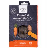 Dantų kramtukai Go Native su morkomis ir batatais, 150 g