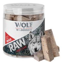 Šaltyje džiovinta jautienos kepenėlių užkandėlė šunims WOLF OF WILDERNESS, 90 g