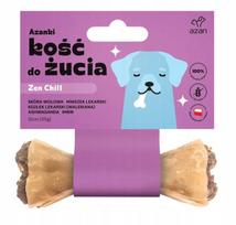 Kramtomasis kaulas Azanki ZEN CHILL su jautienos oda, kiaulpiene ir valerijonu, 12 cm