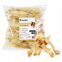 Natūralūs šuns skanėstai PINSHER triušio ausys be kailio, 500 g