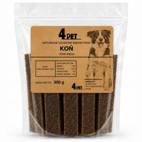 Šunų skanėstai 4PET su arkliena, 300 g