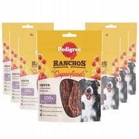 Šunų skanėstų rinkinys PEDIGREE RANCHOS SUPERFOODS su kalakutiena, 7 vnt., 70 g