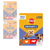 Šunų dantų lazdelių rinkinys PEDIGREE Denta Stix mažų veislių šunims, 3 x 56 vnt.