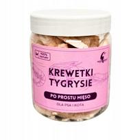 Liofilizuotos tigrinės krevetės šunims ir katėms, 50 g, su vitaminu B3 ir B12