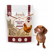 Liofilizuoti šunų skanėstai BEMO FREEZE DRIED su vištienos kepenėlėmis, 70 g