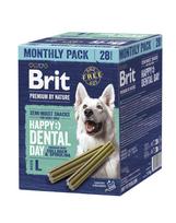 Šunų dantų užkandžiai Brit Premium by Nature, L dydis, 28 vnt.