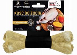 Šunų kramtukas SYTA MICHA kaulas su probiotiku, 13,5 cm