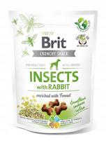 Šunų skanėstai BRIT Care Crunchy Cracker su vabzdžiais ir triušiena, 200 g