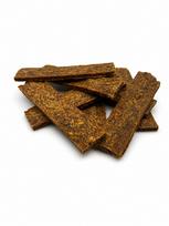 Šunų skanėstas – džiovintos jautienos juostelės, 100 g