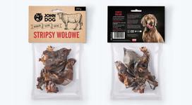 Džiovinti jautienos lazdelės šunims, 250 g, John Dog