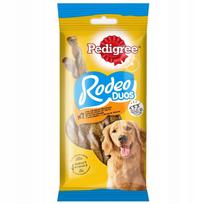 Šunų skanėstai PEDIGREE Rodeo Duos su šonine, suaugusiems, 10 x 123 g