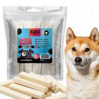 Šunų skanėstas BUBU PETS 500 g, jautienos vamzdeliai su gliukozaminu, 7,5 cm, sūris