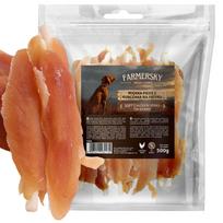 Šunų skanėstai FARMERSKY vištienos krūtinėlė ant pagaliuko, 500 g