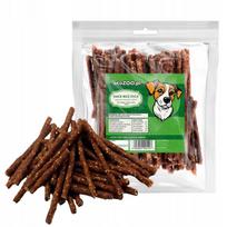 Šunų skanėstai su antiena ir ryžiais, minkštos lazdelės, 1 kg pakuotė