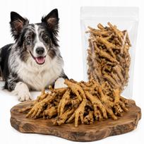 Vištienos letenėlių užkandžiai šunims, 1 kg, su kolagenu, traškūs