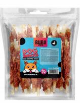 Šunų skanėstas BUBU PETS, 500 g, anties ir jautienos lazdelės, 13 cm