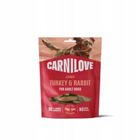 Šunų skanėstas CARNILOVE, kalakutiena su triušiena, 100 g