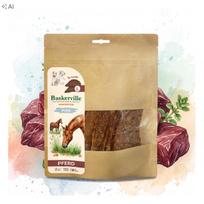 Džiovinti arklienos skanėstai šunims Baskerville, 100 g, L