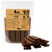 Šunų skanėstai 4PET su arkliena, 100 g