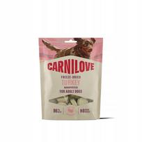 Šaltyje džiovinta šunų mėsa CARNILOVE, kalakutiena, 60 g