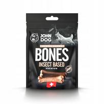 Šunų užkandis JOHN DOG minkštos dantų priežiūros lazdelės su vabzdžiais, 120 g