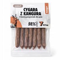Šuns skanėstai NIBBO Kangaroo cigarai, 98 % mėsa, 7 vnt., natūralūs