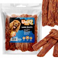 Šunų skanėstai UniQ Pets, avienos filė, 500 g