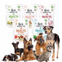 Šunų skanėstai Brit Care Crunchy Cracker Insect Mix, 5 x 200 g