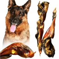 Natūralus džiovintas jautienos skanėstas šunims, 500 g