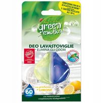 Indaplovių gaiviklis GREEN EMOTION, ekologiškas, citrinų kvapo, 4 ml, 60 ciklų