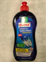 Indų ploviklis DOMOL Ultra Power koncentratas, 0,5 l, Vokietija